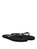GUESS B.WEAR D COL Infradito flip flop rhinestone cinturini con strass nero