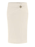 GUESS J D PRE Gonna zama a matita con dettaglio beige