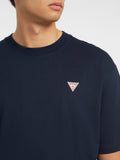 GUESS J U PRE T-shirt mini triangle BLU/B.CO