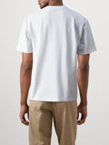 GUESS J U PRE T-shirt mini triangle bianco