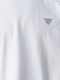 GUESS J U PRE T-shirt mini triangle bianco