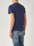 K-WAY U T-shirt le vrai edouard COBALTO