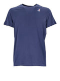 K-WAY U T-shirt le vrai edouard COBALTO