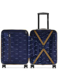 K-WAY U Trolley small bagaglio a mano giallo