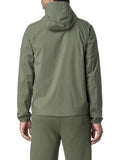 K-WAY U Giubbino tecnico jack in nylon stretch verde chiaro