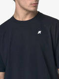 K-WAY U T-shirt solo jersey blu