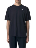 K-WAY U T-shirt solo jersey blu