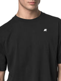 K-WAY U T-shirt Solo in jersey nero
