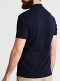 LACOSTE U Polo in Cotone Pima blu