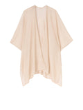 LIU JO ACC1 Poncho spolverino in lurex beige