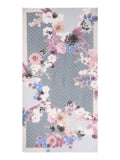 LIU JO ACC1 Stola flower ramage nero