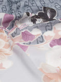 LIU JO ACC1 Stola flower ramage nero