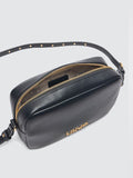 LIU JO ACC1 Borsa a tracolla con borchie logo nero