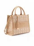 LIU JO ACC1 Borsa tote logata beige