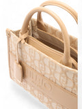 LIU JO ACC1 Borsa tote logata beige