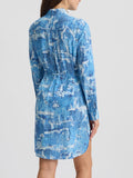 LIU JO BEACHWEAR Abito chemisier stampa water DENIM
