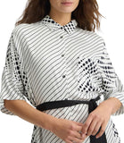 LIU JO BEACHWEAR Abito chemisier con cintura B.CO NERO