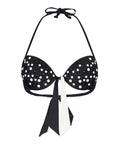 reggiseno da mare con perline