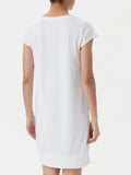 LIU JO BEACHWEAR Abito in jersey di cotone con logo B.CO/DENIM