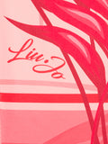 LIU JO BEACHWEAR Telo stampa fantasia rosa