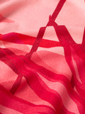 LIU JO BEACHWEAR Telo stampa fantasia rosa