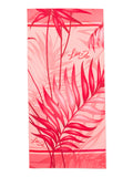 LIU JO BEACHWEAR Telo stampa fantasia rosa