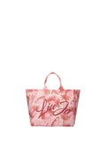 LIU JO BEACHWEAR Borsa tote bag stampata rosa