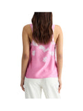 LIU JO BLACK Top smanicato rosa