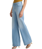 LIU JO BLUE DENIM Jeans flare authentic blu