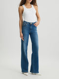 LIU JO BLUE DENIM Jeans good flare con cintura blu