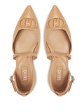 LIU JO DRESS SHOES Scarpa slingback Viola 19 beige