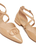 LIU JO DRESS SHOES Scarpa slingback Viola 19 beige
