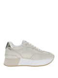 LIU JO SPORT SHOES Sneakers Dreamy con strass beige