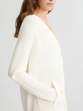 LIU JO SPORT Felpa aperta full zip latte