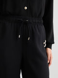 LIU JO SPORT Pantaloni tuta con coulisse nero