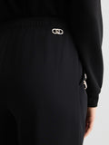 LIU JO SPORT Pantaloni tuta con coulisse nero