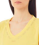 LIU JO SPORT T-shirt scollo v multicolor