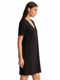 LIU JO SPORT Abito in jersey con strass nero