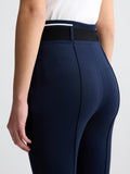 LIU JO SPORT Pantaloni sportivi in jersey di cotone BLU SCURO