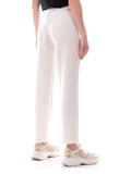 LIU JO SPORT Pantalone in jersey lungo latte