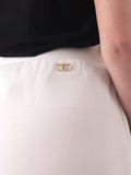 LIU JO SPORT Pantalone in jersey lungo latte