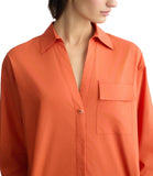 LIU JO WHITE Camicia manica lunga TERRACOTTA