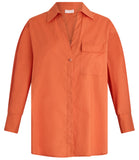 LIU JO WHITE Camicia manica lunga TERRACOTTA