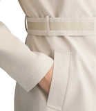 LIU JO WHITE Trench bonded con bottoni dorati NUDE