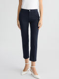 LIU JO WHITE Pantaloni chinos capri BLU NAVY