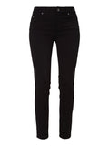 LIU JO WHITE Pantaloni jeans 5 tasche bottom up divine nero