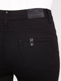 LIU JO WHITE Pantaloni jeans 5 tasche bottom up divine nero