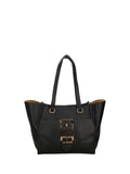 LOVE MOSCHINO COL Shopping bag con tasca esterna nero