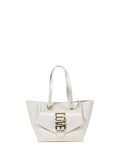 LOVE MOSCHINO COL Borsa a spalla LOVE avorio