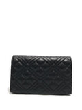 LOVE MOSCHINO COL Borsa pochette a tracolla con trama nero